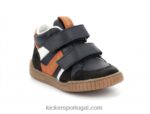 Kickers wincky vel black camel navy V24TH1004 crianças