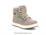 Kickers yepo wpf bege metalizado V24TH992 crianças