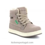 Kickers yepo wpf bege metalizado V24TH992 crianças