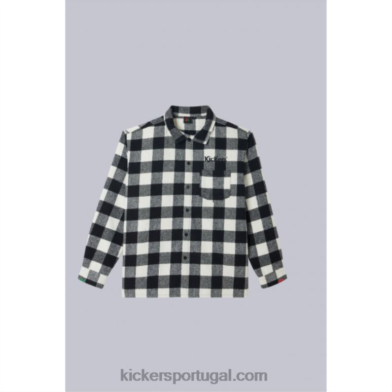 Kickers camisa preta V24TH1078 unissex