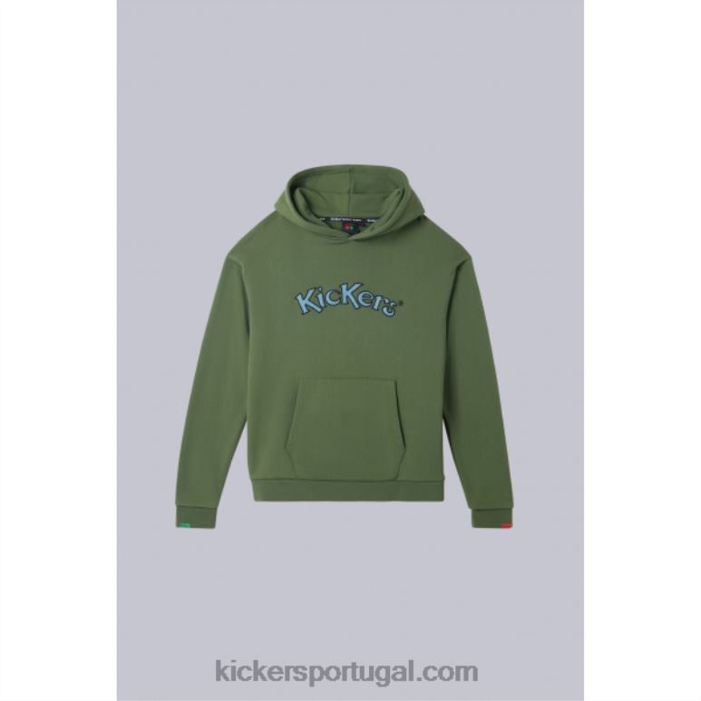 Kickers moletom caqui V24TH1039 unissex