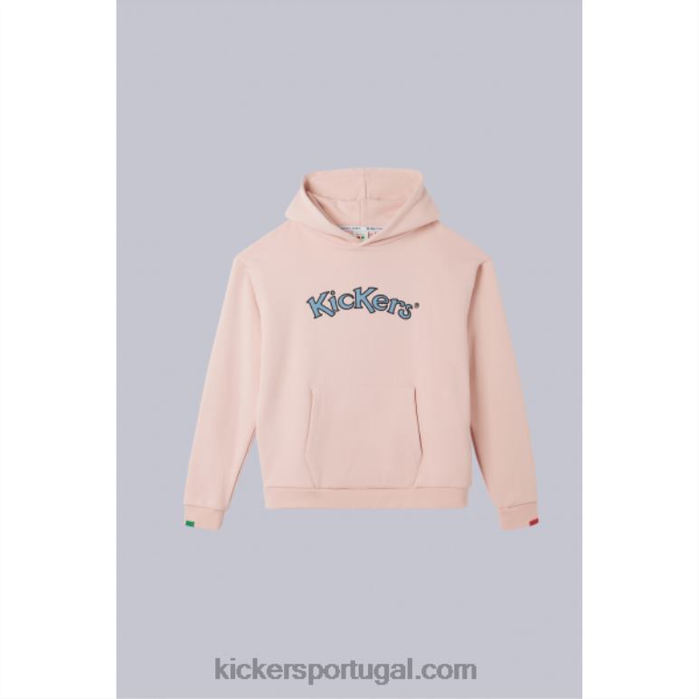 Kickers moletom rosa V24TH1040 unissex