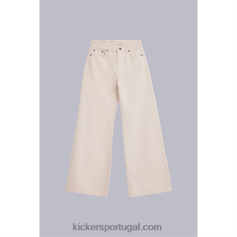 Kickers cintura alta bege V24TH1029 unissex