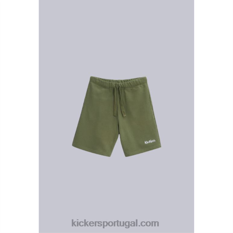 Kickers lã curta caqui V24TH1060 unissex