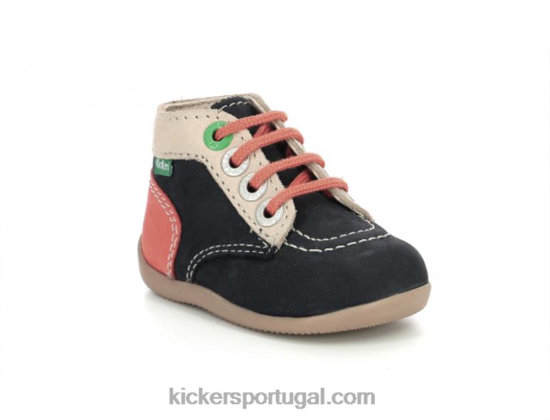 Kickers bombom-2 marinho outro V24TH808 crianças