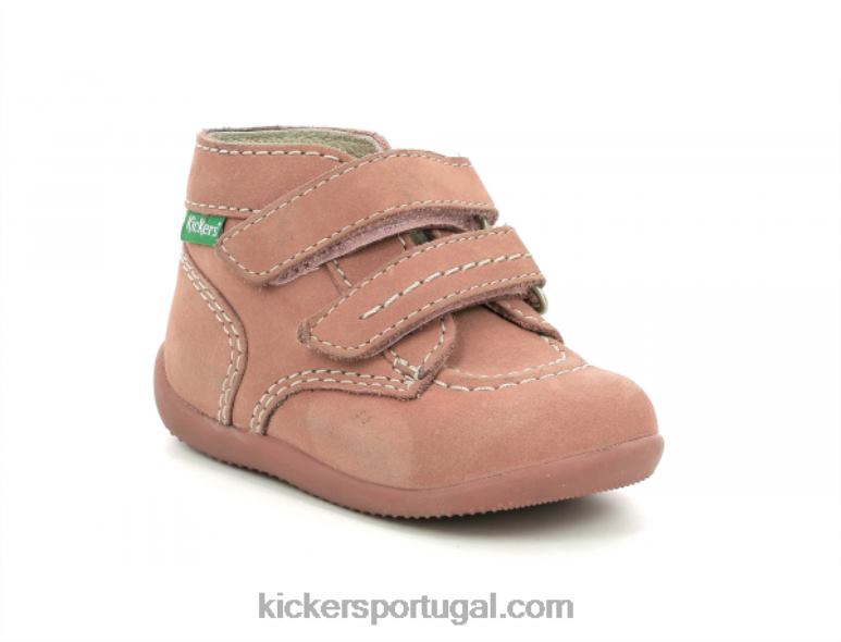 Kickers bonkro-2 rosa claro V24TH878 crianças