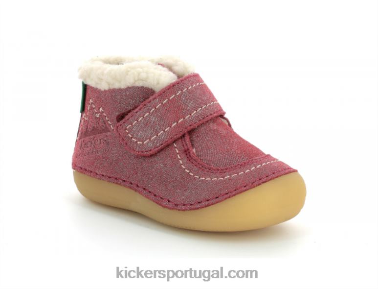Kickers brilho rosa de sooons V24TH836 crianças