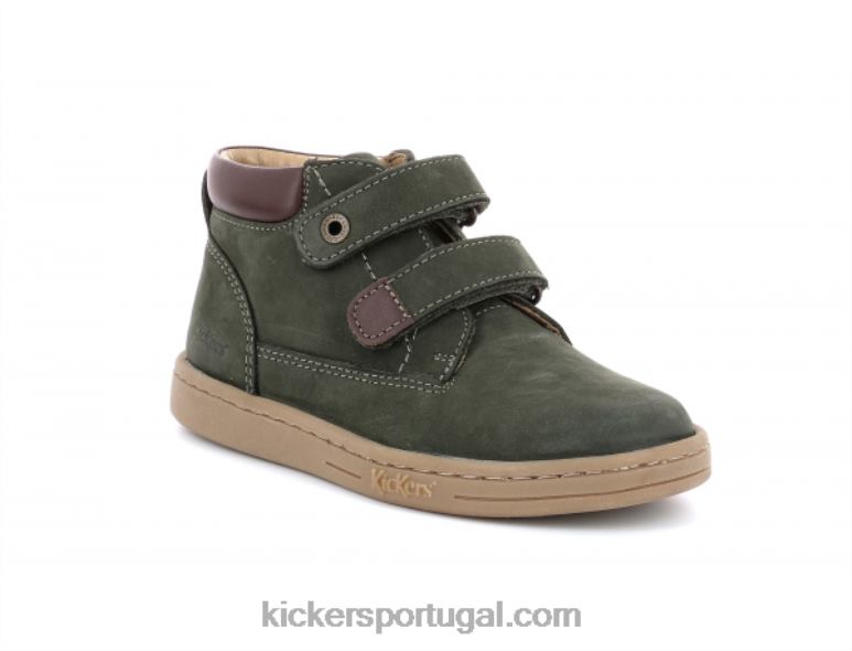 Kickers caqui pegajoso V24TH825 crianças