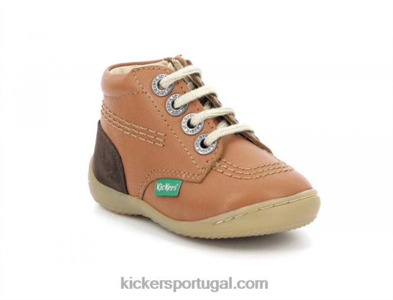 Kickers gazip camel brown V24TH850 crianças