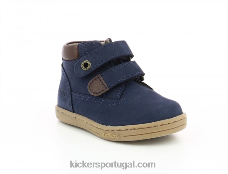 Kickers marinha pegajosa V24TH844 crianças