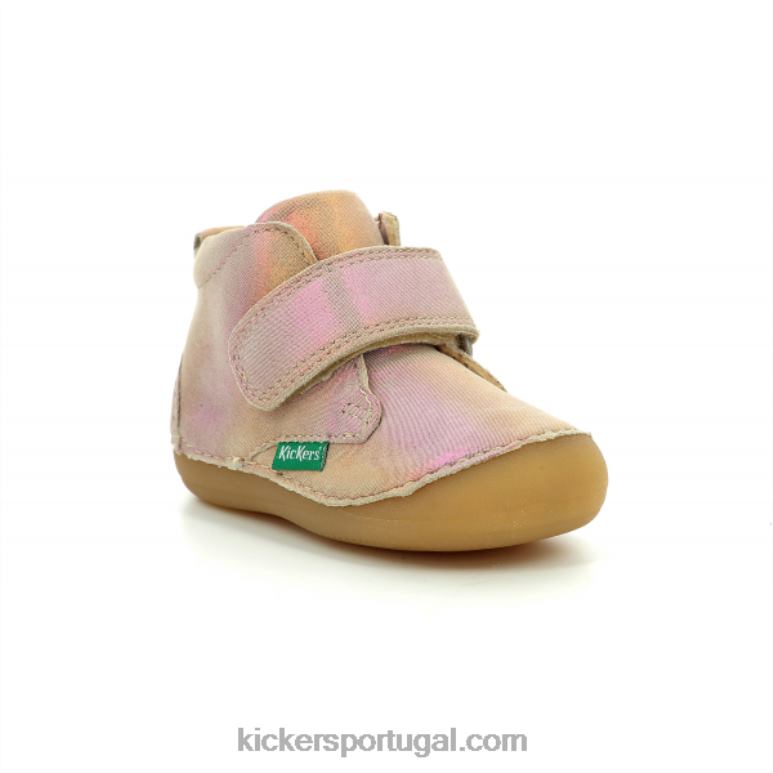 Kickers sabio arco-íris rosa V24TH800 crianças