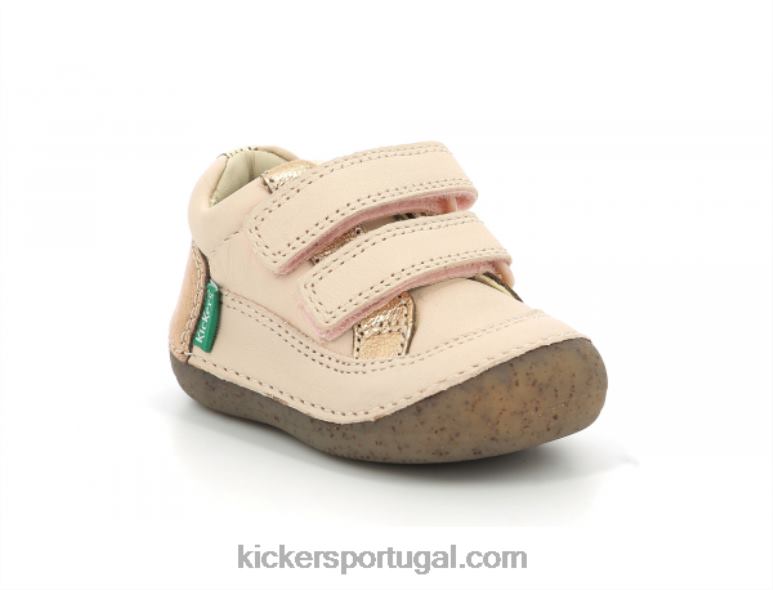 Kickers sostankro metal rosa claro V24TH889 crianças