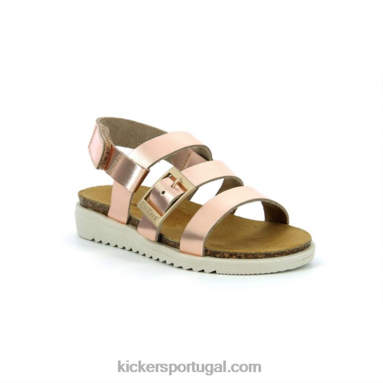Kickers Alana Kid bege claro V24TH687