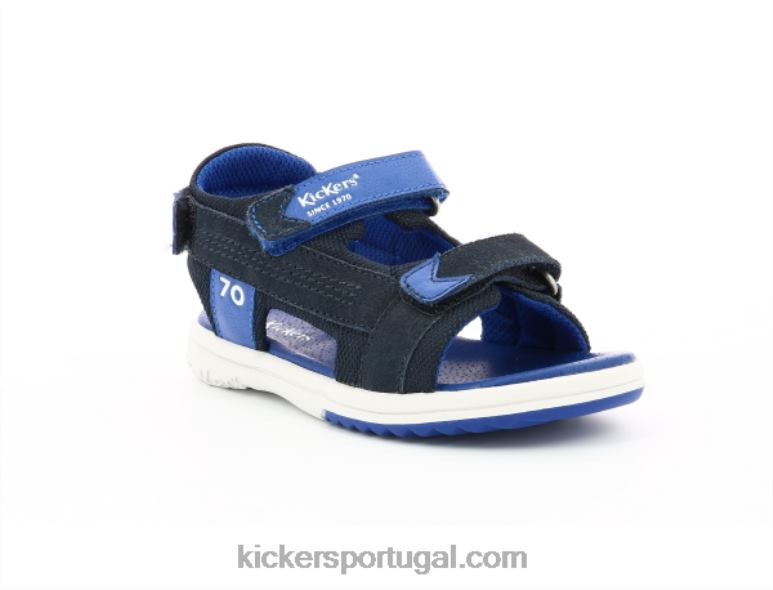 Kickers avião azul marinho V24TH672 crianças