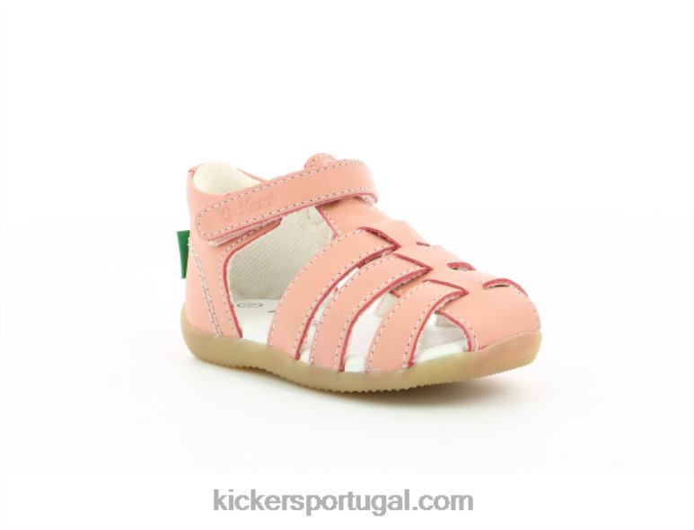 Kickers bigflo-2 rosa claro V24TH540 crianças
