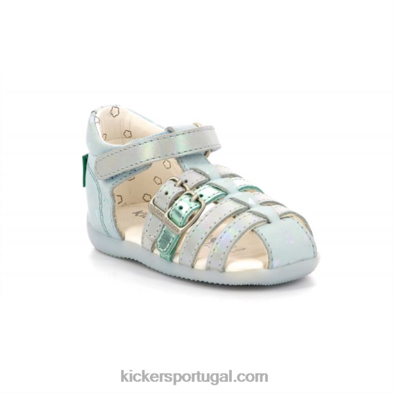Kickers bigkro plumetis azul claro V24TH669 crianças