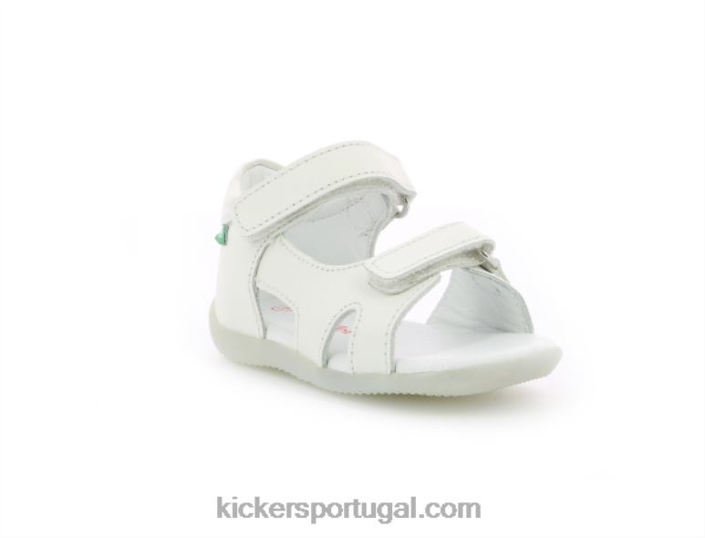 Kickers binsia-2 branco V24TH411 crianças