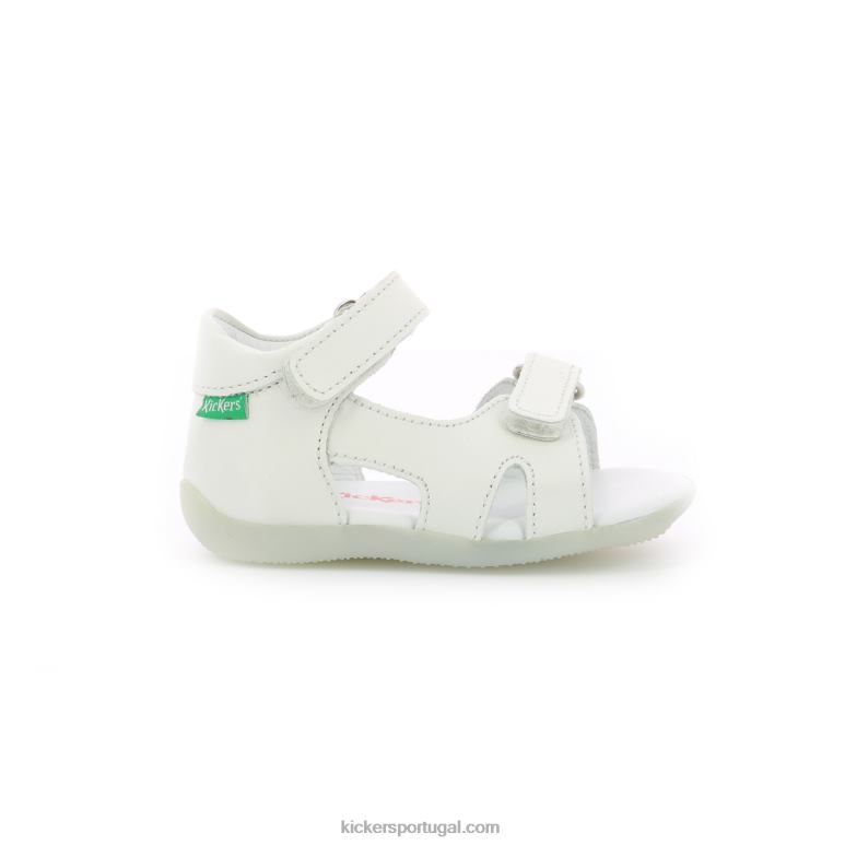 Kickers binsia-2 branco V24TH411 crianças