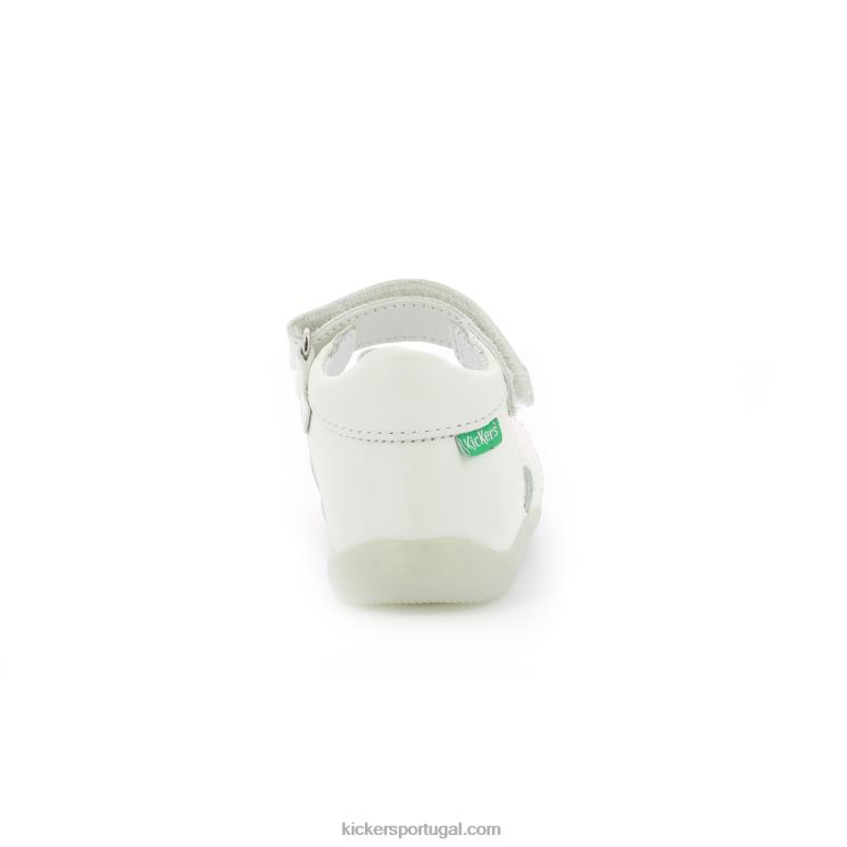 Kickers binsia-2 branco V24TH411 crianças