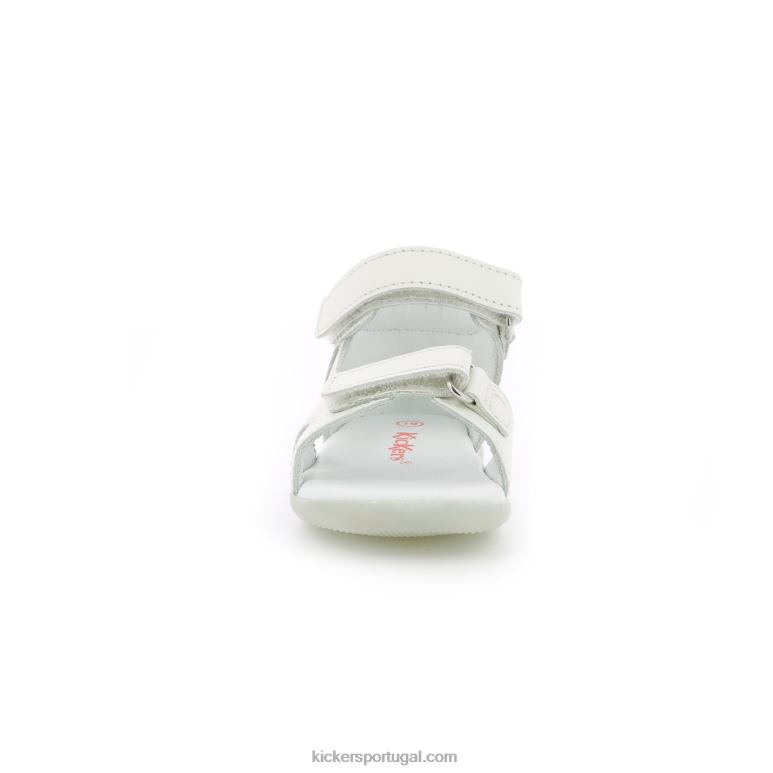 Kickers binsia-2 branco V24TH411 crianças