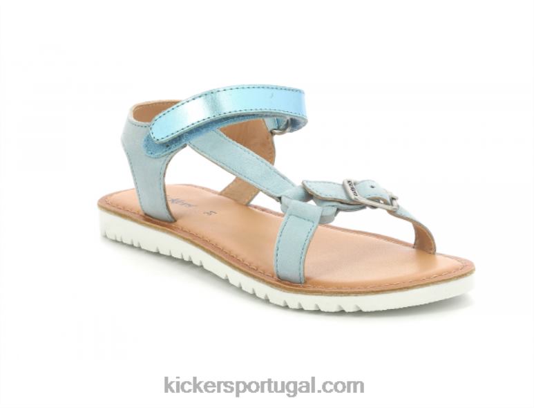 Kickers braska azul claro V24TH467 crianças
