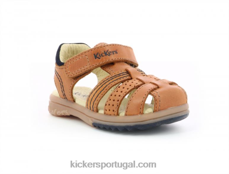 Kickers camelo de platina V24TH706 crianças