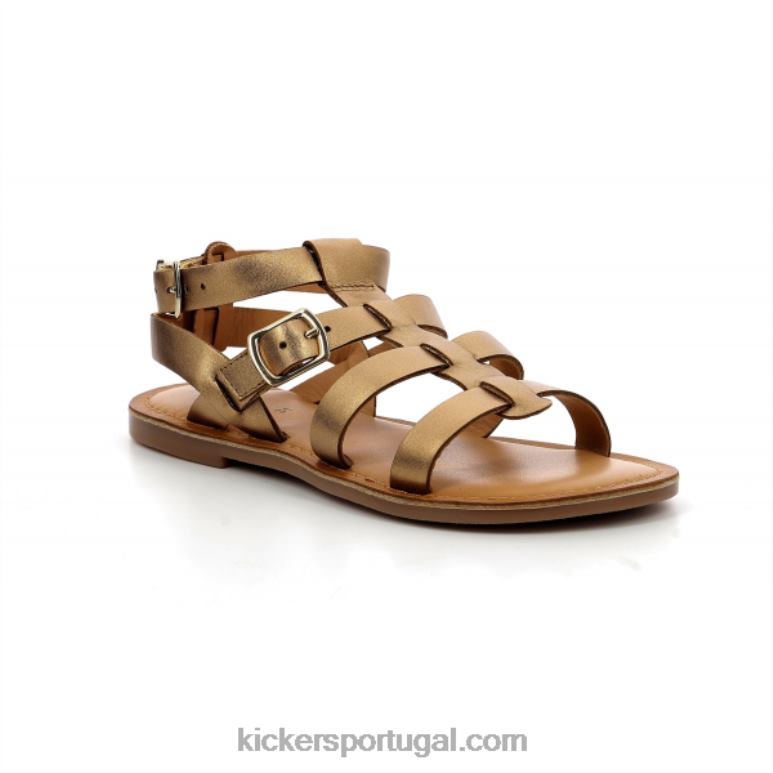 Kickers chutar bronze atordoado V24TH711 crianças