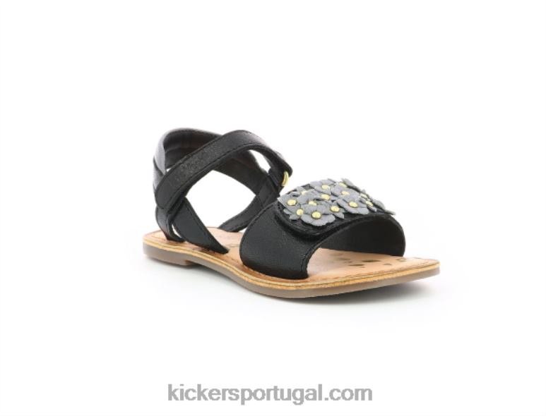 Kickers diago preto cinza V24TH738 crianças