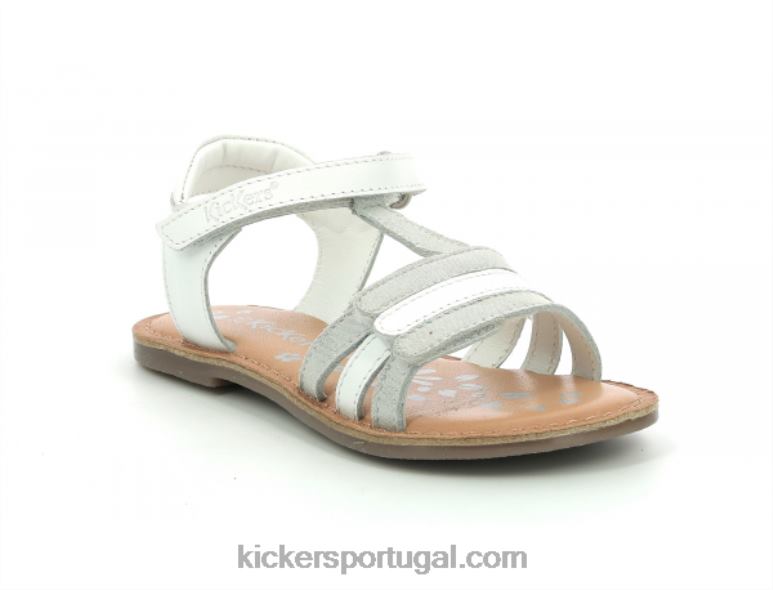 Kickers diamante branco prata V24TH505 crianças