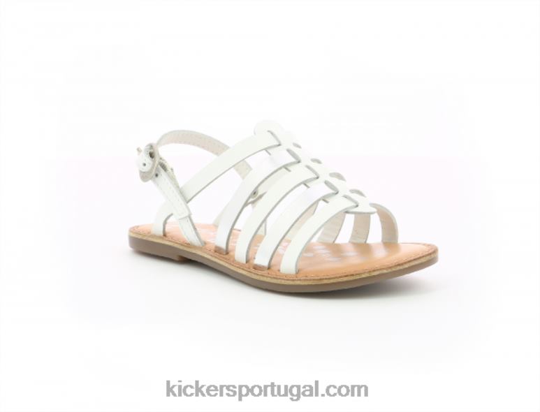 Kickers dixon branco prata V24TH416 crianças