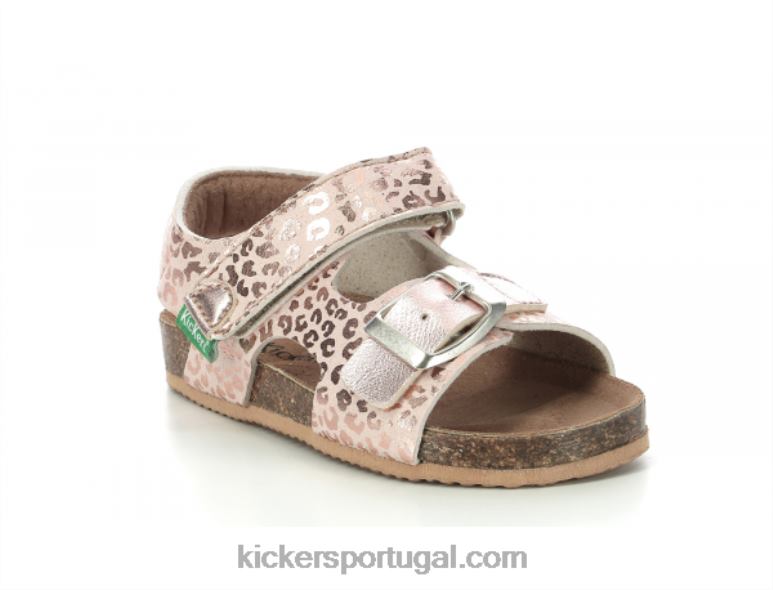 Kickers fuxio rosa claro V24TH569 crianças