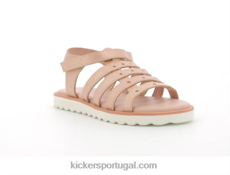 Kickers indie outro rosa V24TH739 crianças