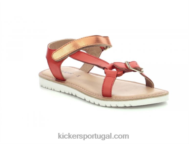 Kickers laranja Braska V24TH623 crianças