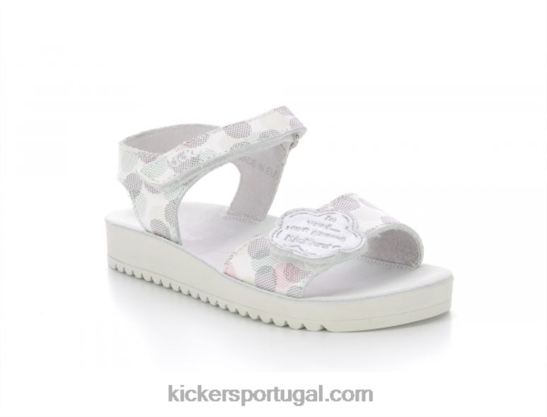 Kickers odykick white dots multico V24TH487 crianças