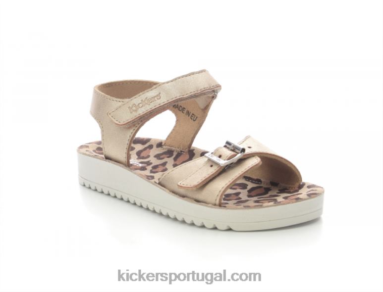 Kickers odyssa ouro V24TH432 crianças