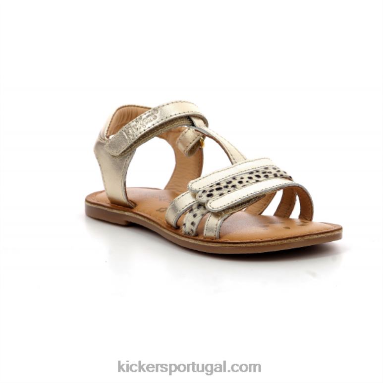 Kickers pônei de ouro diamanto V24TH575 crianças