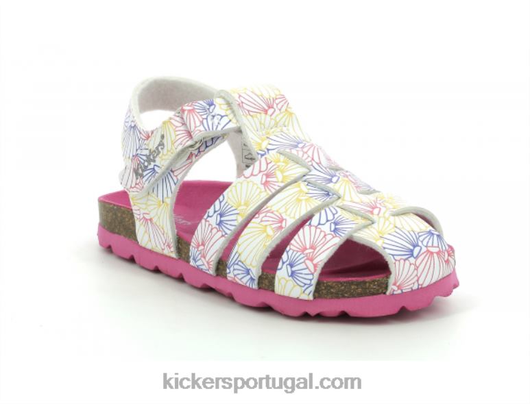 Kickers praia multicolorida de verão V24TH638 crianças