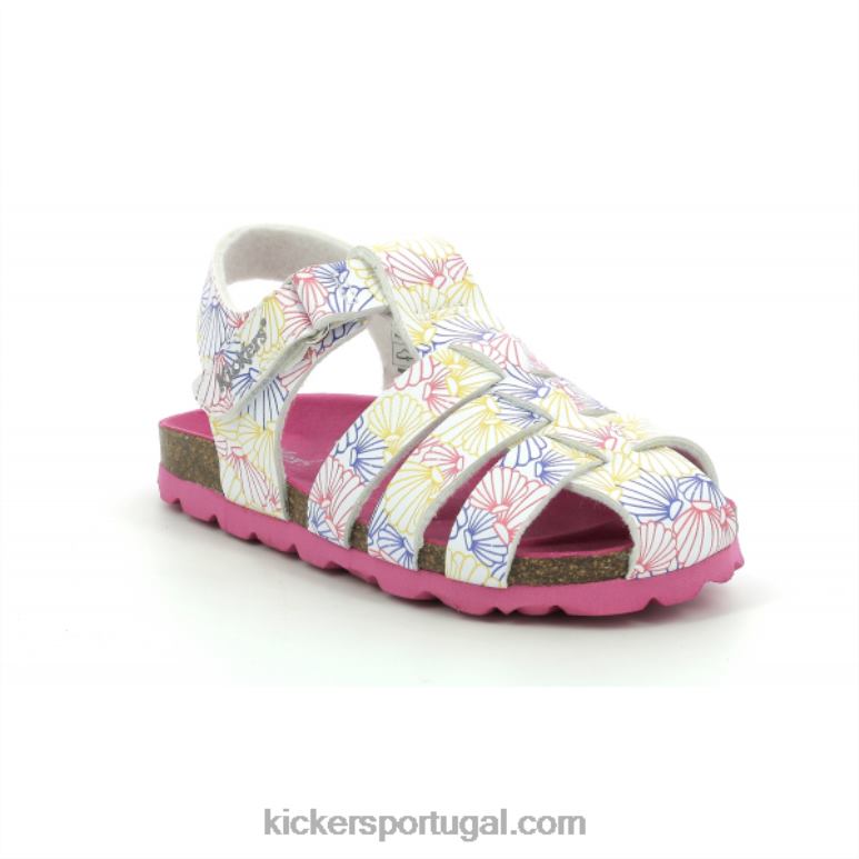 Kickers praia multicolorida de verão V24TH660 crianças