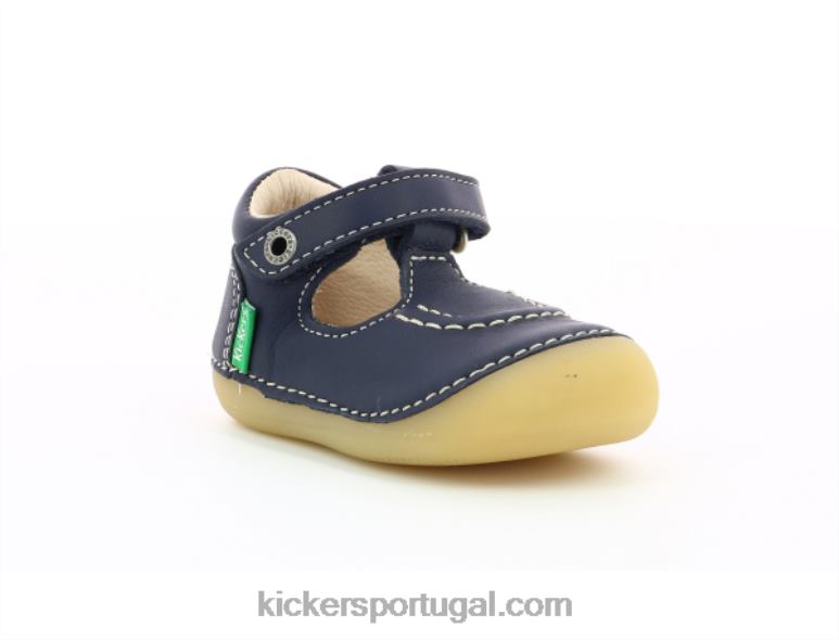 Kickers salomé marinha escura V24TH582 crianças