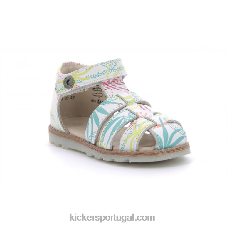 Kickers sol branco nonopi V24TH662 crianças