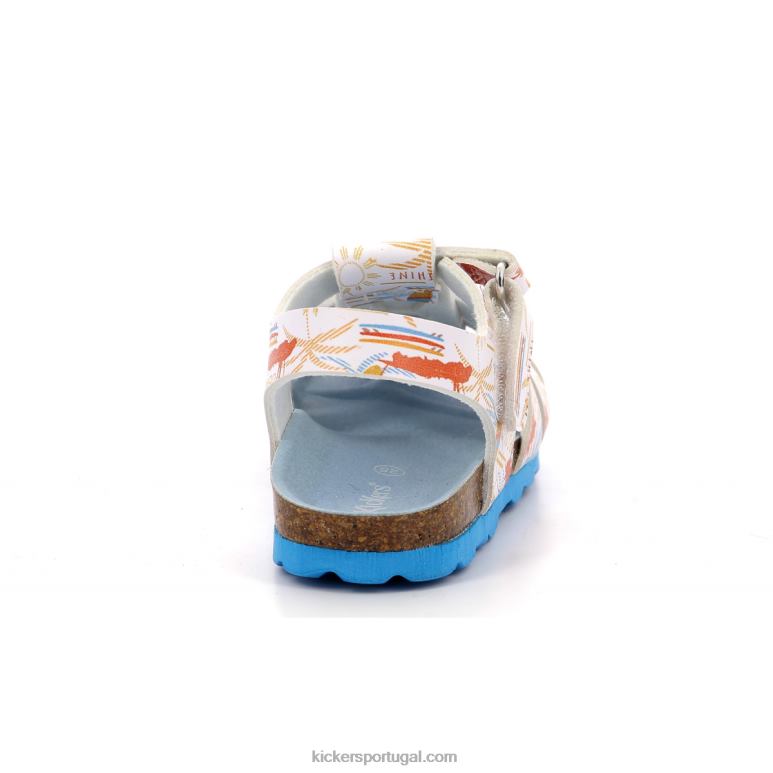 Kickers surf branco bronzeado de verão V24TH651 crianças