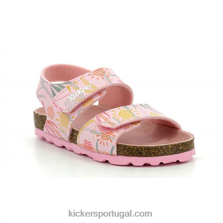 Kickers verãokro sol rosa V24TH629 crianças