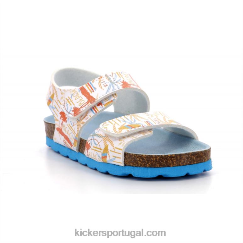 Kickers verãokro surf branco V24TH715 crianças