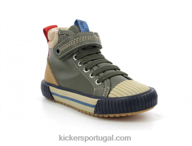 Kickers geckiro oi caqui V24TH996 crianças