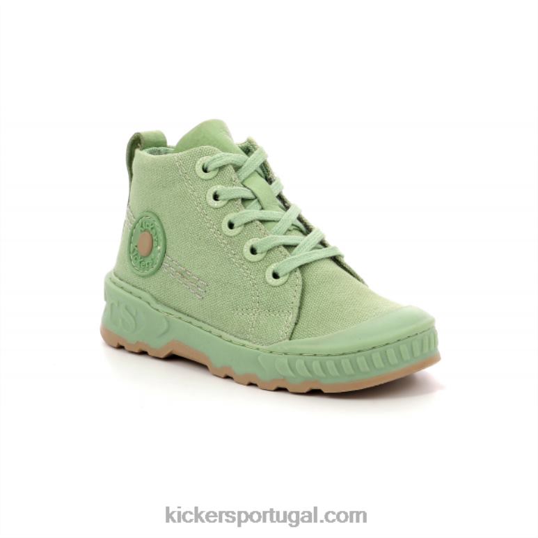Kickers kickrup verde claro V24TH935 crianças
