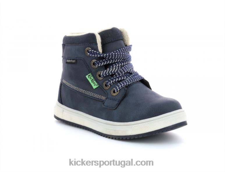 Kickers sim wpf marinha V24TH984 crianças