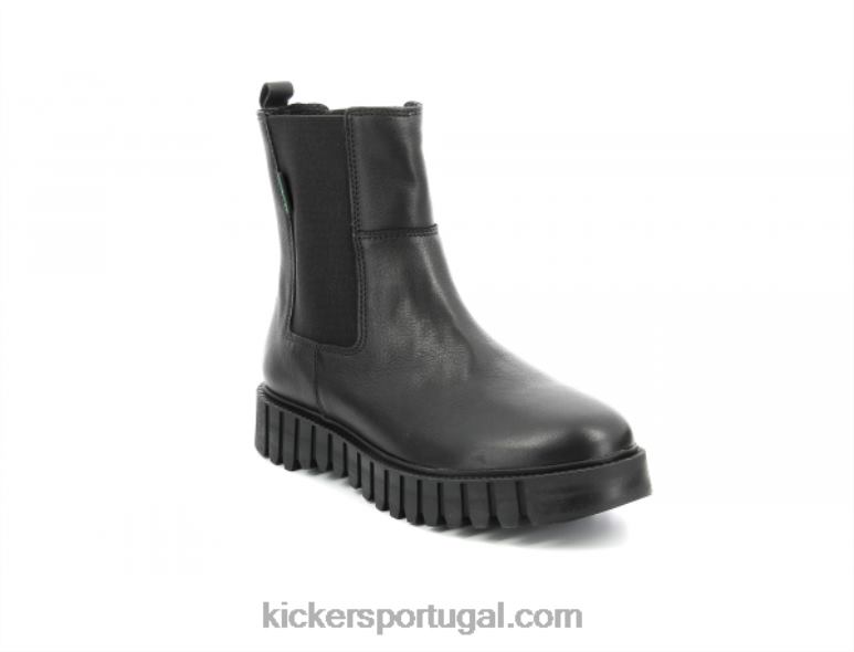 Kickers chute preto favorito V24TH370 homens