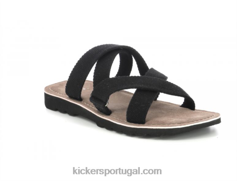 Kickers chute nock preto V24TH296 homens