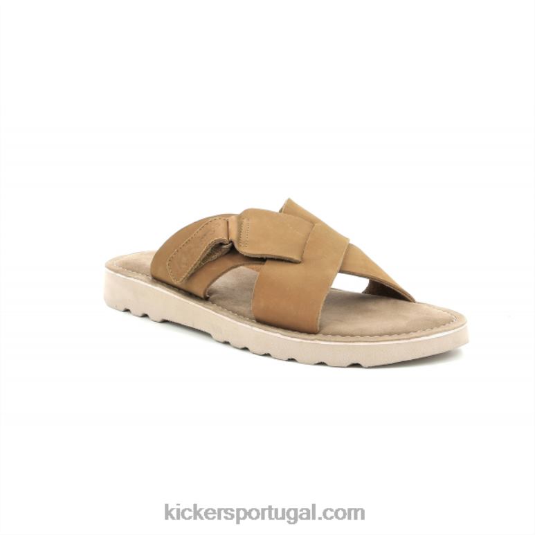 Kickers chute nostra outro bege V24TH303 homens
