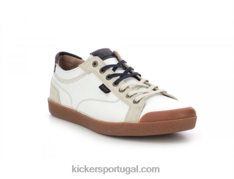 Kickers branco tropical V24TH312 homens